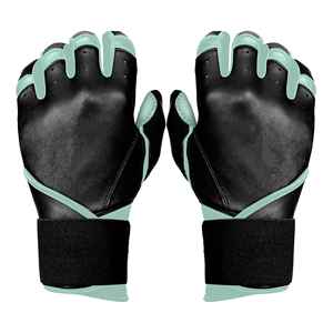 Guantes de bateo de béisbol Premium para hombres Guantes de cuero de entrenamiento antideslizantes de agarre alto duraderos - Product Image 6