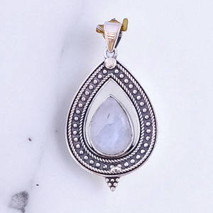 Gemstone Artist Design 925 Silver Pendant Accesorios Joyería fina - Product Image 2