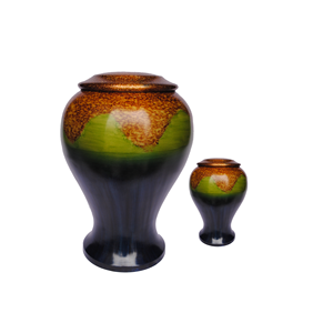 Urne funéraire en métal de style américain pour adultes Urne de crémation en palissandre époxy pour cendres humaines Urnes funéraires pour adultes pour la crémation - Product Image 6