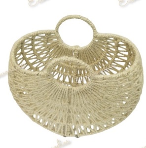 Sacs à main de plage portables pour femmes de bonne qualité dernier cri de luxe avec longue poignée sac de plage en jute pour femmes sacs à main - Product Image 4