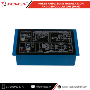 Équipement éducatif Modulation d'amplitude d'impulsion et démodulation (PAM) Conseil de formation expérimentale en plastique durable - Product Image 2