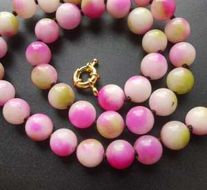 Collier ras du cou en cristal de perles Sodalite 8mm fait main bijoux artisanaux en pierre Sodalite naturelle - Product Image 5