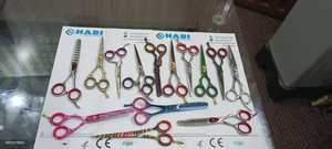 Manicura Peluquería Tijeras de corte afilado Juego de tijeras de adelgazamiento Juego de tijeras de belleza de acero inoxidable - Product Image 6