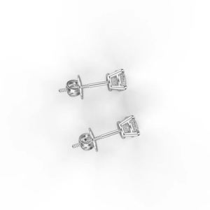 Avarta 25 Cents Fine Sterling <b>Silver</b> <b>Stud</b> Earrings White Gold Plating IGI Certified Diamond Trendy Solitaire Design Party Gift - Product Image 2