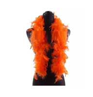 Boa de plumes de coq doux, moelleux, écologique, léger, fait main, résistant à l'abrasion, antibactérien, anti-boulochage, pour mariage