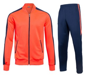 Costume de sport 100% coton personnalisé pour hommes imprimé écologique conception solide survêtements personnalisés - Product Image 5