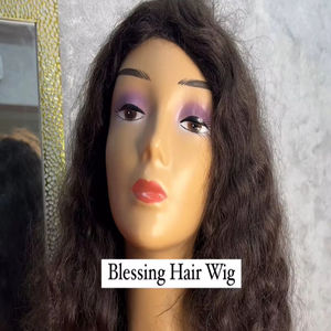 Peluca de cabello humano indio crudo rizado ondulado recto todos los tamaños precio al por mayor peluca del sur de la India sin procesar 22 pulgadas peluca extensión de cabello - Product Image 2