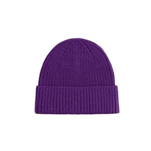 OEM ODM Jacquard Beanie Hat Thick Knitted Spandex Cotton Blend <b>Winter</b> Warm <b>Cap</b> Unisex Adult Image Style Common Pattern - Product Image 2