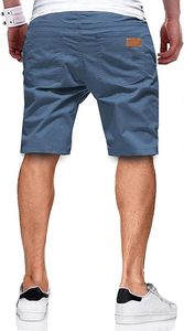 Pantalones cortos chinos Premium para hombre con bolsillos laterales y cremallera, pantalones cortos chinos ligeros para hombre, secado rápido y tela suave - Product Image 2