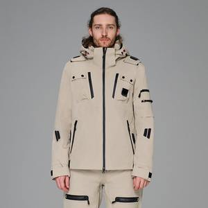 Derniers manteaux d'hiver pour le camping en plein air l'escalade avec fermeture éclair complète à capuche coupe-vent de sport imperméable pour hommes vestes pour hommes - Product Image 1