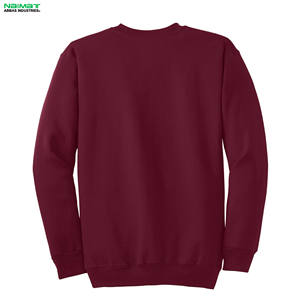 Sudadera de cuello redondo para hombre, sudadera de manga larga con forro polar, Jersey informal de entrenamiento térmico de invierno, camisa Unisex con estampado bordado personalizado - Product Image 1