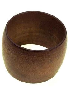 Brazalete de madera hecho a mano con tallado de Ángel, pulsera ecológica rústica para mujer, regalo de boda y aspecto informal - Product Image 4