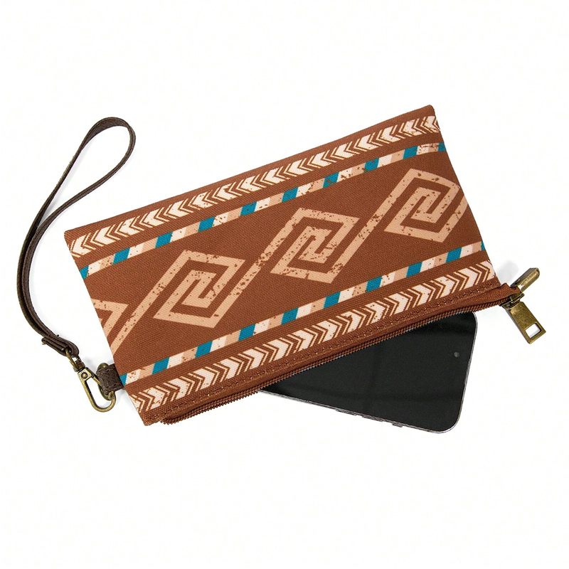 Women Mini Quilted Wristlet Bag Cute