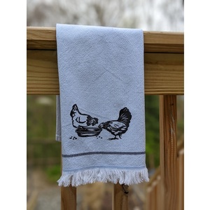 Wholesale Custom 100% Cotton Waffle Animal Print Eco-Friendly <b>Kitchen</b> Tea Towels Customizable Size Color Gots Certified Best - Product Image 2