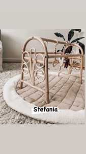 Sisu artesanía plegable bebé jugar gimnasio marco tendencia caliente ratán actividad gimnasio barra colgante para recién nacidos ideal para uso doméstico - Product Image 4