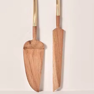 Juego de cuchillo y servidor de pastel para eventos de boda forjados a mano - Product Image 3