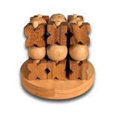 Juego de Tic Tac Toe Zero Cross de madera hecho a mano, nuevo diseño, juego deportivo promocional para niños, todas las estaciones, para primavera, verano, Invierno - Product Image 4