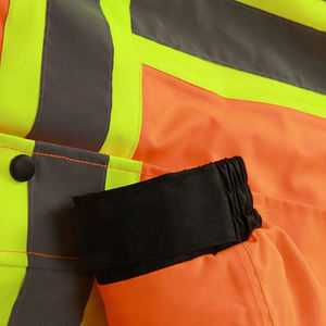 Chaquetas reflectantes de alta visibilidad de segunda mano personalizadas OEM en excelentes condiciones con colocación del logotipo frontal - Product Image 5