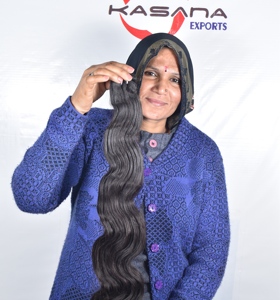 Fabrique de cheveux indiens non traités, tissage en vague profonde, vente en gros, vendeurs à cuticule alignée 100% extensions de cheveux humains naturels - Product Image 3