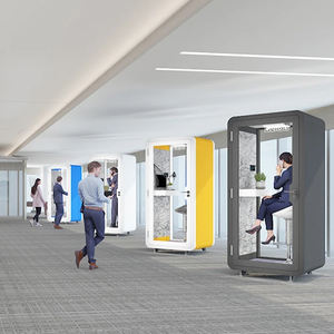 Shengxueshi مساحة عمل متنقلة كبيرة الحجم سنفات صوتية داخلية مكتب جراب اجتماع كابينة هاتف كابينة عازلة للصوت كشك - Product Image 6