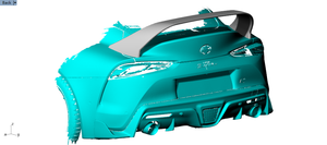 Aileron d'aile de coffre arrière en fibre de carbone véritable becquet <span class=keywords><strong>supra</strong></span> <span class=keywords><strong>mk5</strong></span> pour Toyota <span class=keywords><strong>Supra</strong></span> A90 2019-2020 - Product Image 5