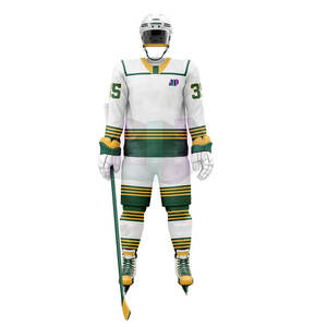 Nuevo Diseño de Uniforme de Hockey sobre Hielo, Servicio OEM, Tejido Transpirable que Absorbe la Humedad, Colores y Tallas Personalizables - Product Image 2