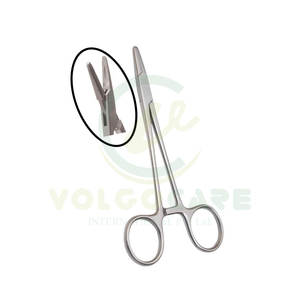 Haute qualité 7 pouces Mayo Hegar porte-aiguille en gros Instruments dentaires chirurgicaux en acier inoxydable Source d'alimentation manuelle - Product Image 1