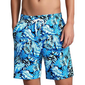 กางเกงชายหาดขาสั้นผ้าแคนวาสตาข่ายระบายอากาศได้ดีมีขอบระบาย100% สำหรับฤดูร้อน - Product Image 6