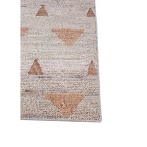 Alfombras Afganas de Lana Tejidas a Mano, Color Marfil, Diseño Geométrico Clásico Abstracto, Rectangulares, para Pasillo, Hechas a Mano para el Hogar - Product Image 4