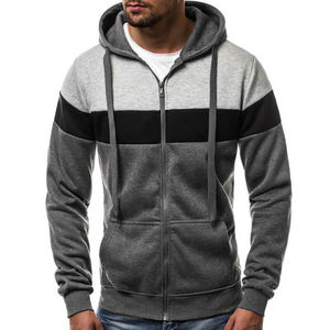 Sweat-shirt à capuche zippé pour homme, vêtements de sport d'hiver, sweat-shirt à capuche personnalisé, vente en gros de sweat-shirts à capuche zippés pour homme - Product Image 6