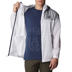 Chaquetas cortavientos de tamaño personalizado de MOQ bajo Chaquetas cortavientos de precio barato Chaquetas cortavientos de alta calidad - Product Image 4