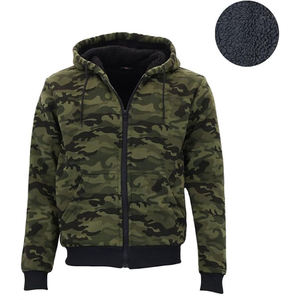Sudadera con capucha y sudaderas de camuflaje con cremallera de algodón de alta calidad Tallas grandes para hombre Diseño personalizado Sudadera con capucha Manga larga - Product Image 6