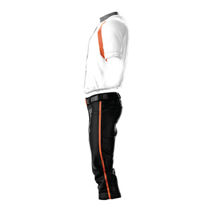 Conjunto de uniforme de béisbol 100% poliéster personalizado al por mayor para hombre calidad única y característica transpirable para jugar en equipo - Product Image 5