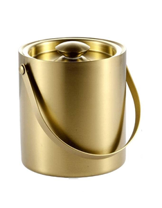 Cubo de champán de hielo de acero clásico Enfriador de vino y cerveza de acero inoxidable para hoteles y restaurantes - Product Image 4