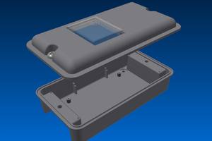 Boîtier de distribution PS-14L6 IP67 en ABS à profil bas avec fenêtre transparente - Product Image 6