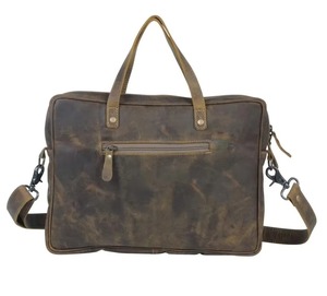 2025 nuevo diseño de bolso para ordenador portátil para hombre, bolso de hombro de oficina de cuero genuino, bolso de mano, maletín, bolso para ordenador portátil a la venta - Product Image 4