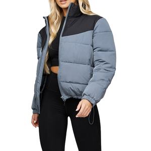 Chaqueta Acolchada de Invierno 2025 para Mujer, Transpirable, Tejida, con Relleno de Burbujas, Diseño Moderno para Adultos, en Oferta - Product Image 1
