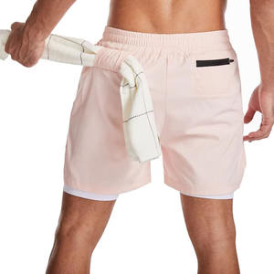 Fait sur mesure pour hommes Gym Sport Fitness Compression Shorts Meilleure qualité Spandex Polyester Compression Shorts - Product Image 2