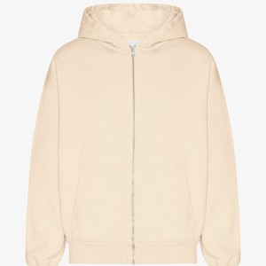 Nouveau design personnalisé de haute qualité poids lourd bouffant impression hommes 100% coton broderie fermeture éclair hiver sweats à capuche surdimensionnés pour hommes - Product Image 5