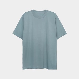 เสื้อยืดผ้าฝ้ายออร์แกนิกยูนิเซ็กซ์ผ้าพิมพ์ลาย DTG เป็นมิตรกับสิ่งแวดล้อมผ้าหดก่อนระบายอากาศได้สัมผัสนุ่มยั่งยืน2025สตรีทแวร์ - Product Image 6