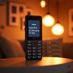 Teléfono con Funciones Básicas 2G GPRS Doble SIM 110 2024 Negro - Product Image 3