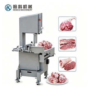 Machine à découper les os de bœuf, de porc, de côtes et de trotteurs congelés, robuste, anti-vibration, avec grande ouverture d'alimentation, entièrement en acier inoxydable 304 - Product Image 4