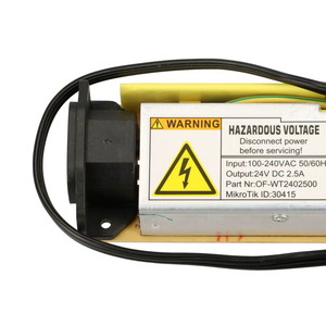 Fuente de Alimentación MikroTik 24V2APOW, 24V, 2.5A para CCR1009-7G-1C-1S+, CRS317-1G-16S+RM - Product Image 1