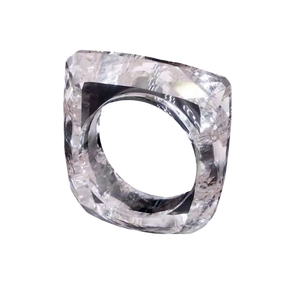 แหวนเพชรแท้ IGI Certificate CVD/HPHT ขนาด 10-25 กะรัต สี DEF ความสะอาด VVS/VS ทรงเหลี่ยมเจียระไน ทำจากเพชรเลี้ยงในห้องปฏิบัติการ - Product Image 1