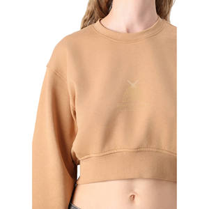 Novedades: Sudadera con Capucha Oversize Casual para Mujer, Estilo Urbano, Invierno, 320 GSM, Personalizable, Color Beige, 100% Algodón - Product Image 5