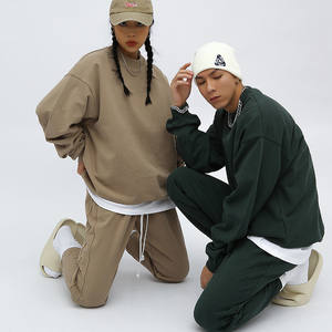 Sweats à capuche de haute qualité pour hommes Logo personnalisé No Strings Sweat à capuche oversize lourd recadrée Boxy Fit Hoodie - Product Image 4