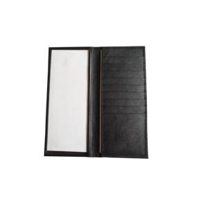 Cartera de cuero genuino de alta calidad, cartera con bolsillos para tarjetas - Product Image 1