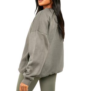 Top ventes, sweat-shirt imprimé avec logo personnalisé pour femmes, look imprimé, style pull, sweatshirts respirants en coton pour femmes - Product Image 2