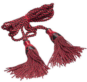 Wholesale Customized Liturgical Cincture <b>Cords</b> with Tassels Coated Finish for Garments and Bags Eco-Friendly High Tenacity - Product Image 2