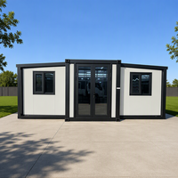ADU de jardin pour une vie multi-générationnelle - Maison préfabriquée extensible - Structure modulaire empilable et chargement 40HQ